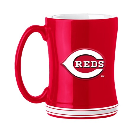 Logo Brands Cincinnati Reds 14oz Relief Mug 508-C14RM